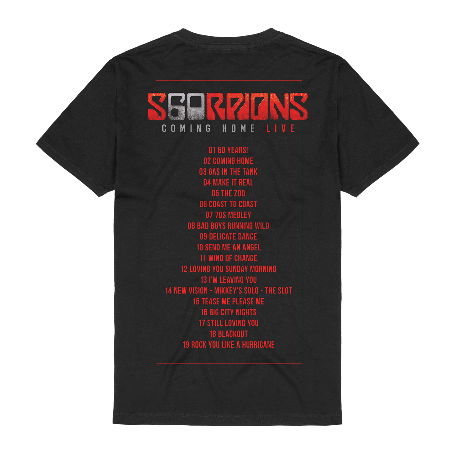Coming Home Live Cover Shirt
