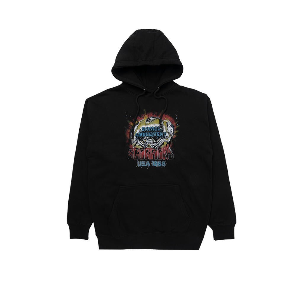 Savage Amusement Vintage Hoodie Front