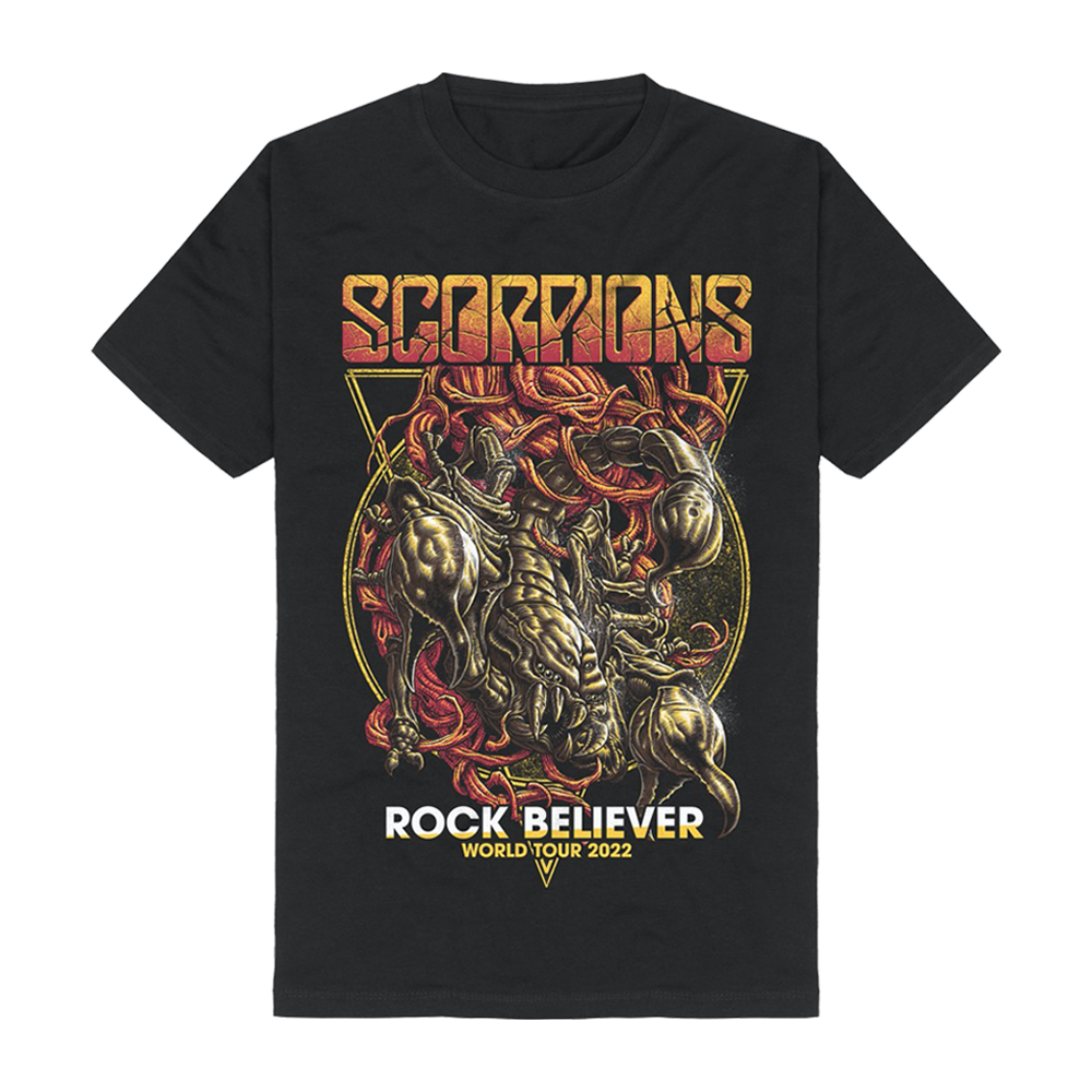 Rock Believer World Tour 2022 Roots T-Shirt Front