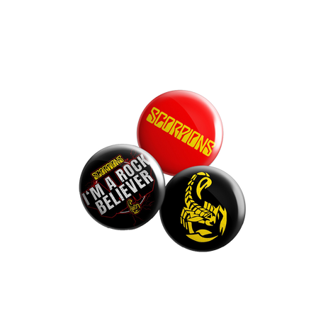 Scorpions Button Set