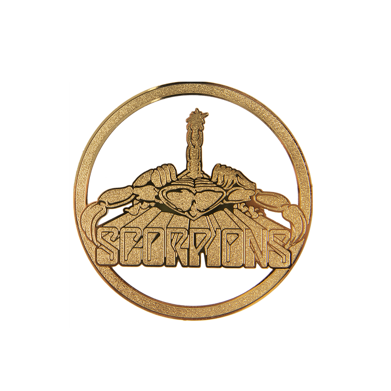 Classic Scorpion Stamped Metal Ornament Scorpions Official Store