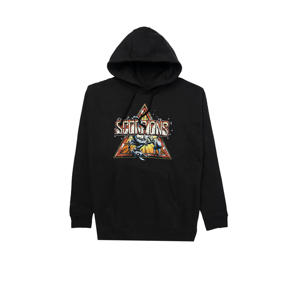 Scorpions Triangle Hoodie Front